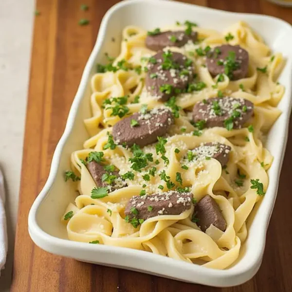 Rindfleisch Stroganoff Rezept