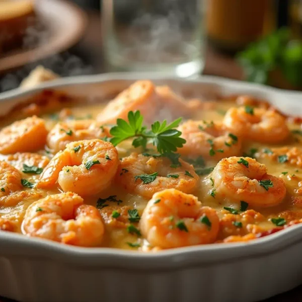 Wie man Knoblauchgarnelen Gratin in 4 einfachen Schritten…