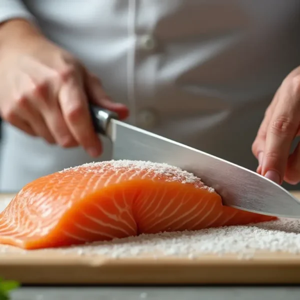 Wie man die Haut von Lachs in 15…