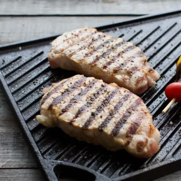 Lodge Reversible Grillplatte – Fleischrezepte
