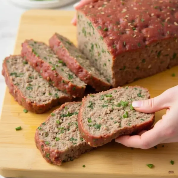 Rezept für die Füllung mit Hackbraten auf dem…