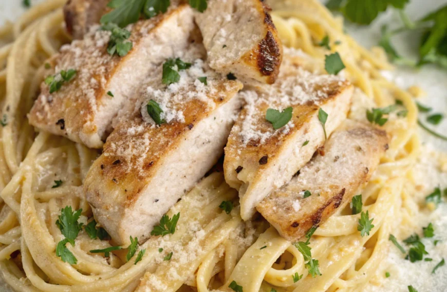Bruschetta Hähnchen-Pasta