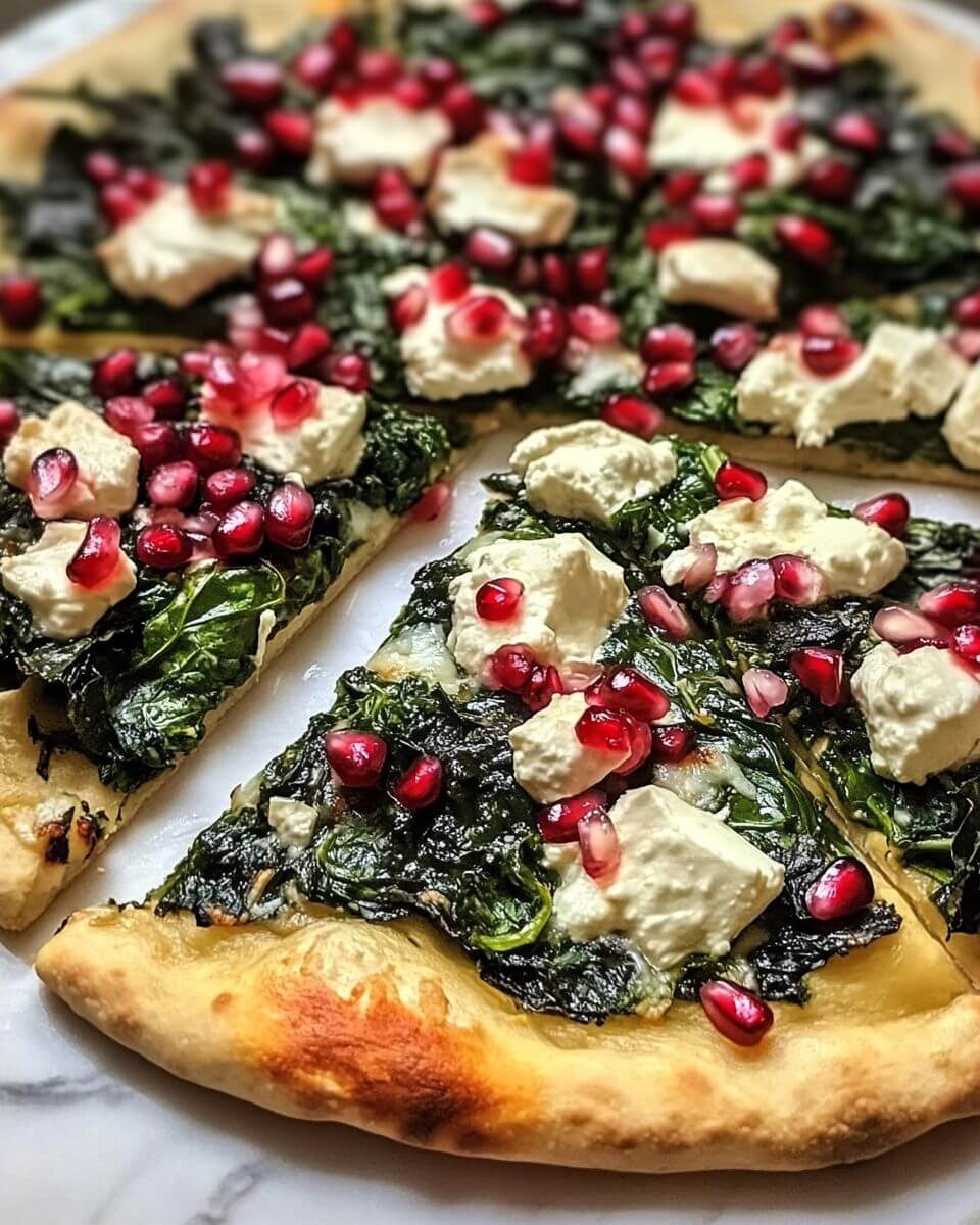 Winter Greens and Pomegranate Pizza: A Delightful Recipe!