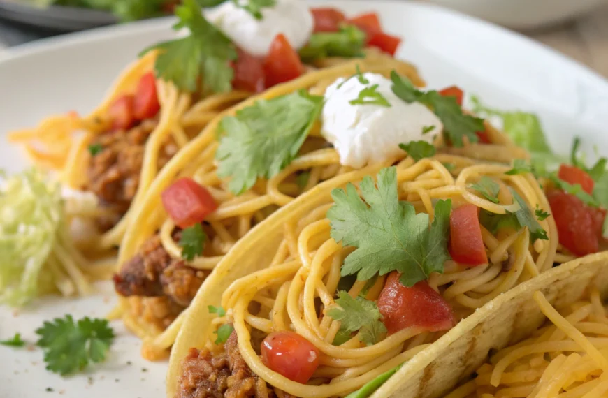 Taco Spaghetti – Fleischrezepte