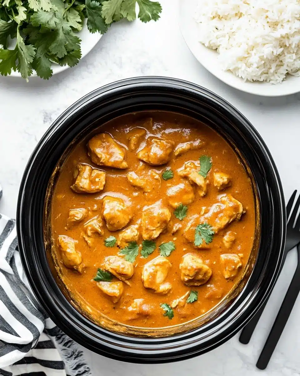 Butter Chicken Crockpot Rezept – Gemütlicher & würziger Twist